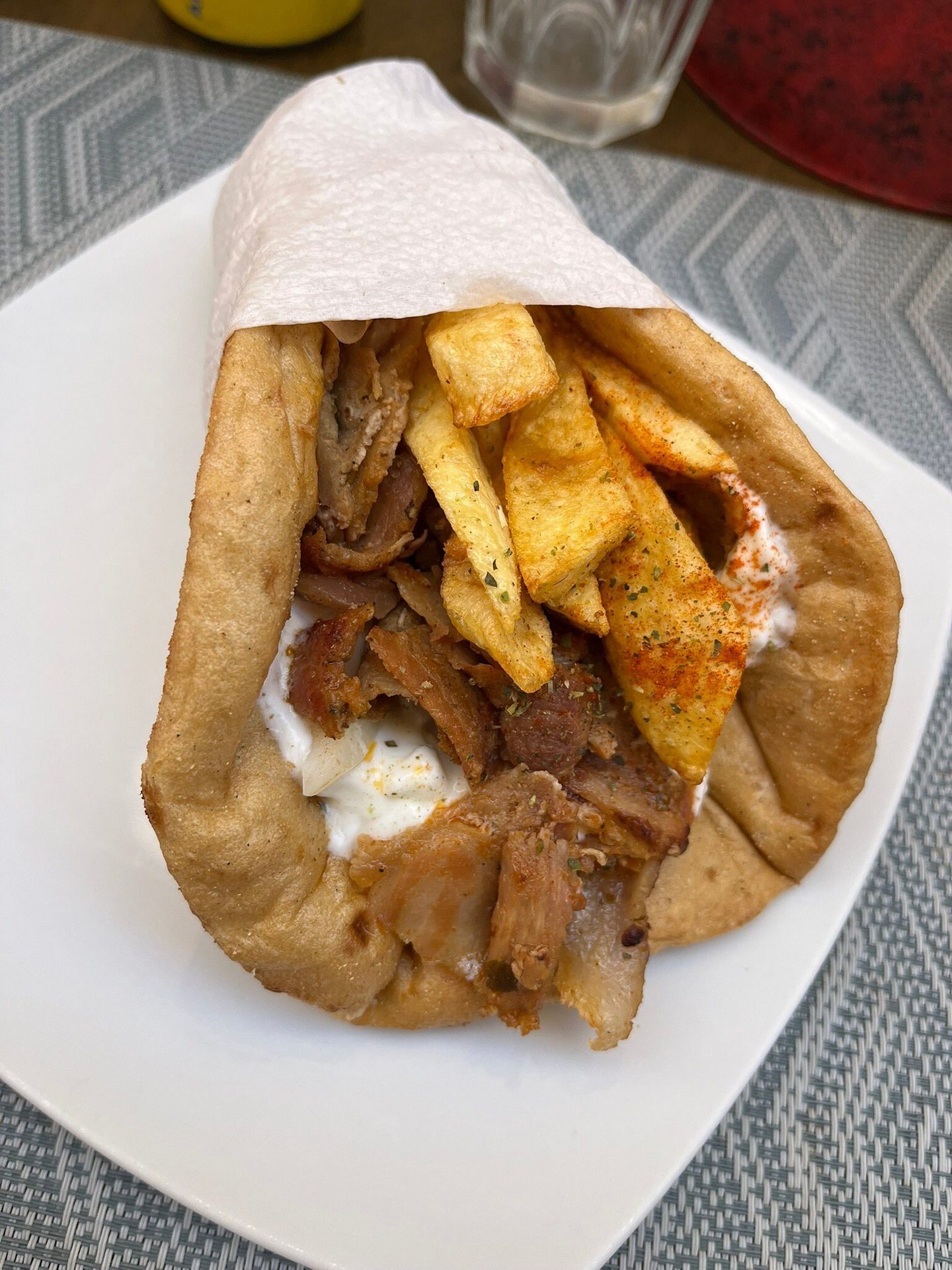 Gyros in pita